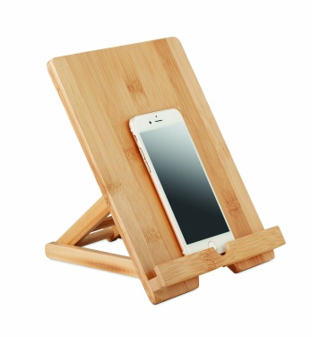 Logotrade promotional merchandise image of: Bamboo tablet stand TUANUI
