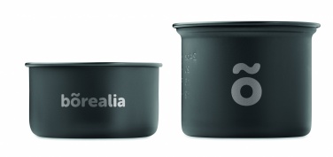 Logotrade promotional giveaway image of: 2 camping pots with cutlery