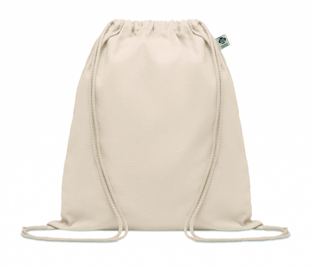 Logotrade promotional gifts photo of: Organic cotton drawstring bag