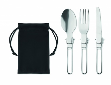 Logotrade corporate gifts photo of: 3-piece camping cutlery set