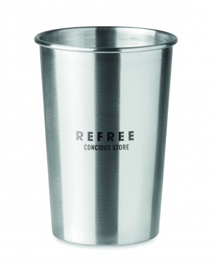 Logo trade promotional merchandise photo of: Stainless Steel cup 350ml