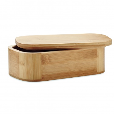 Logo trade promotional items image of: Bamboo lunch box 1000ml LADEN LARGE