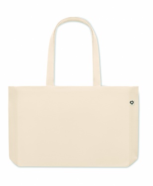 Logo trade promotional giveaway photo of: Canvas Recycled bag 280 gr/m²