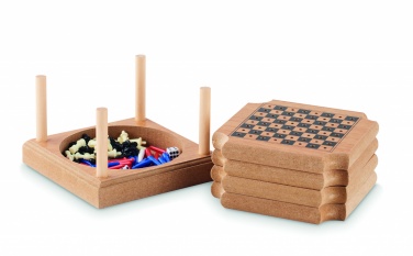Logo trade promotional items picture of: 4-piece coaster game set