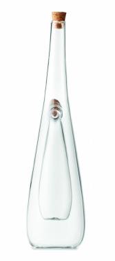 Logo trade promotional giveaways image of: Glass oil and vinegar bottle