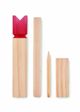 Logotrade promotional merchandise photo of: Pinewood outdoor throwing game