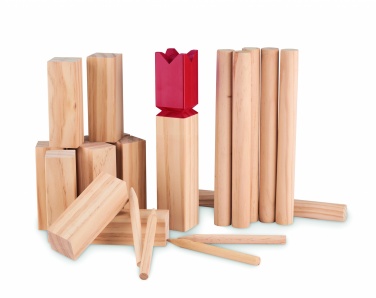 Logo trade business gifts image of: Pinewood outdoor throwing game