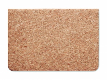 Logo trade business gifts image of: Cork laptop bag magnetic flap