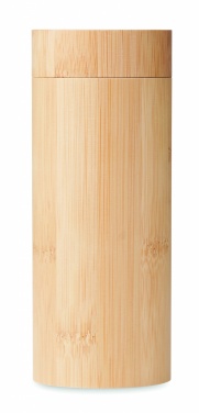 Logotrade promotional merchandise picture of: Sunglasses and case in bamboo KEILA
