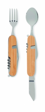 Logo trade promotional item photo of: Multifunction cutlery set