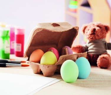 Logotrade promotional giveaway image of: 6 chalk eggs in box