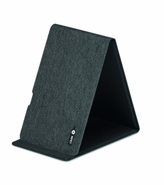 Logo trade promotional gifts image of: RPET wireless charger 15W