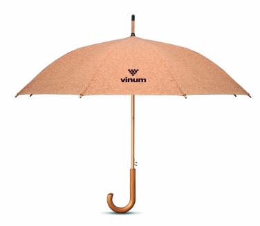 Logo trade corporate gift photo of: 25 inch cork umbrella