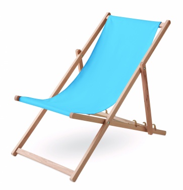 Logotrade promotional gifts photo of: Beach chair in wood