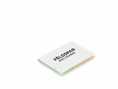 Logotrade promotional giveaway picture of: Seed paper sticky note pad