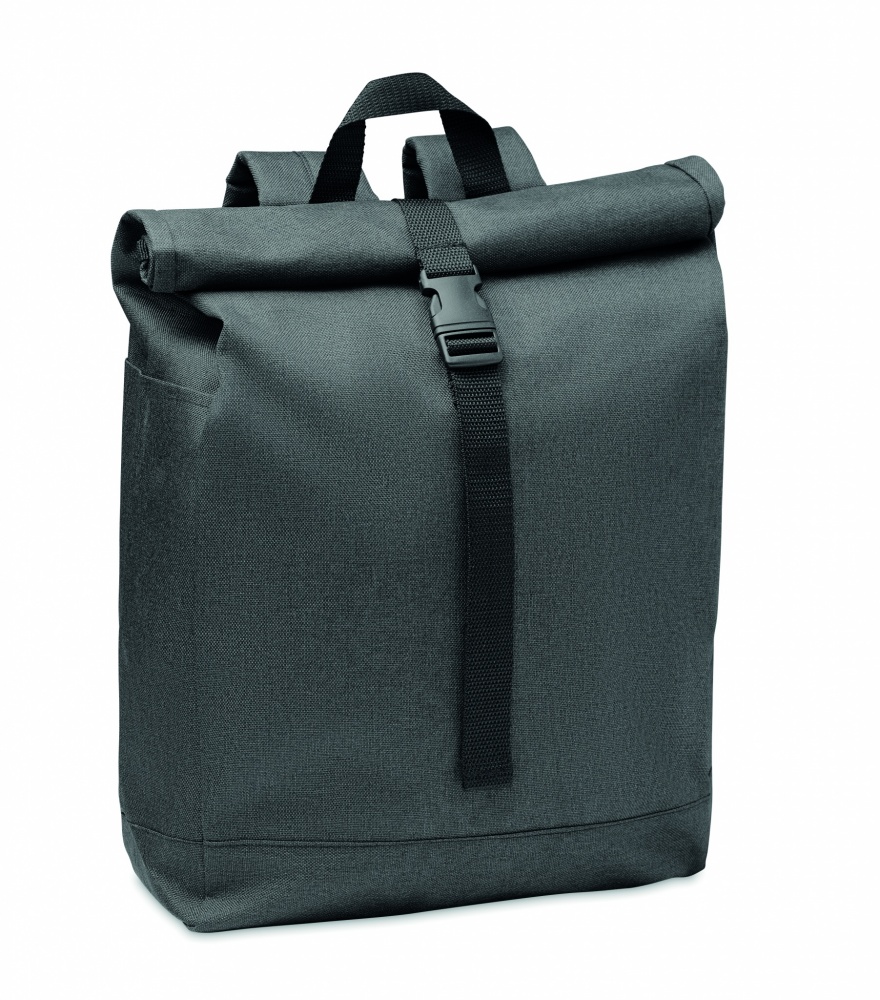 Logotrade business gift image of: 600D RPET 2 tone backpack