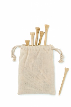 Logotrade business gifts photo of: 20 bamboo golf tees set