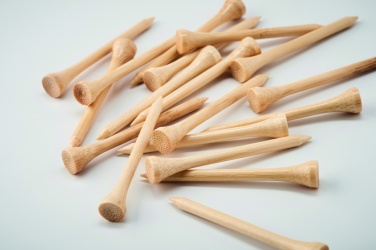 Logotrade promotional products photo of: 20 bamboo golf tees set