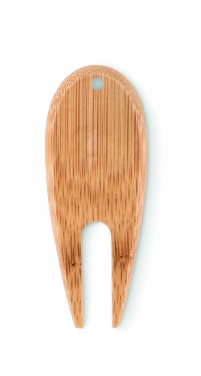 Logo trade promotional merchandise photo of: Bamboo golf divot tool