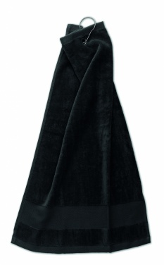 Logo trade promotional items picture of: Cotton golf towel with hanger