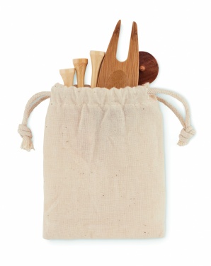 Logo trade advertising product photo of: Golf accessories set in pouch