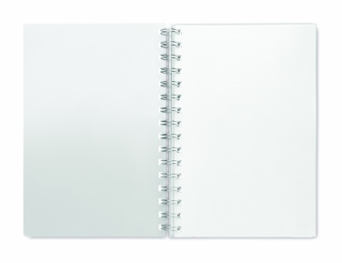 Logotrade promotional products photo of: A5 RPET notebook recycled lined