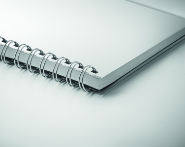 Logotrade corporate gift picture of: A5 RPET notebook recycled lined