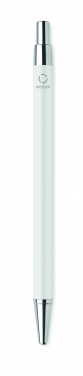 Logo trade promotional merchandise image of: Recycled aluminium ball pen