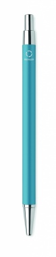 Logo trade business gifts image of: Recycled aluminium ball pen