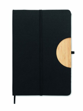 Logotrade promotional gift picture of: A5 RPET notebook 80 lined