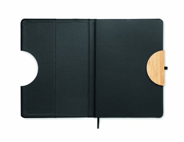 Logo trade corporate gifts picture of: A5 RPET notebook 80 lined