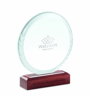 Logotrade advertising product image of: Round award plaque