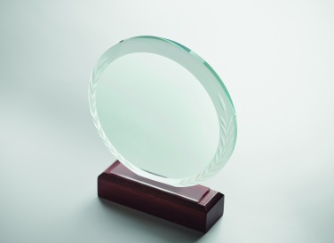 Logotrade promotional products photo of: Round award plaque