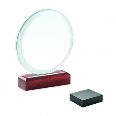 Logo trade promotional items picture of: Round award plaque
