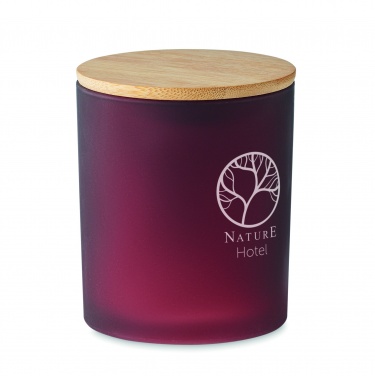 Logo trade promotional gift photo of: Plant based wax candle 280 gr