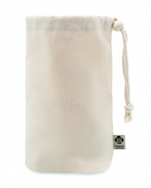 Logo trade promotional item photo of: Small Organic cotton bag