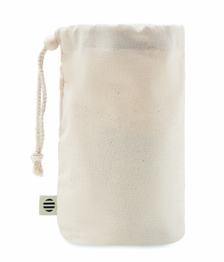 Logo trade promotional products image of: Small Organic cotton bag