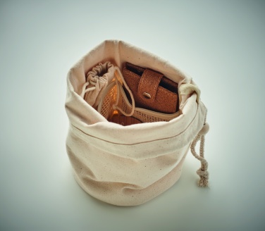 Logo trade advertising products picture of: Small Organic cotton bag