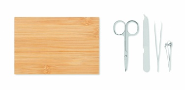 Logo trade promotional items picture of: Manicure nail tool set