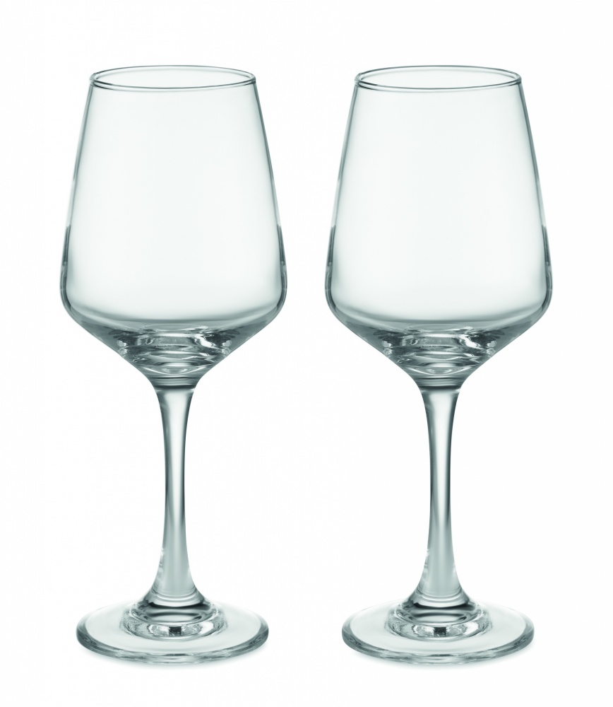 Logotrade promotional product image of: Set of 2 wine glasses