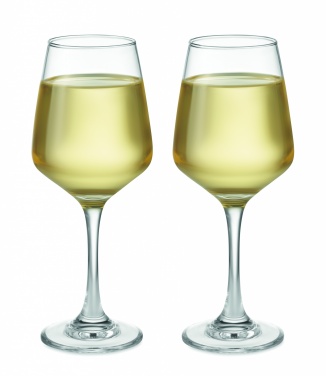 Logotrade promotional giveaways photo of: Set of 2 wine glasses