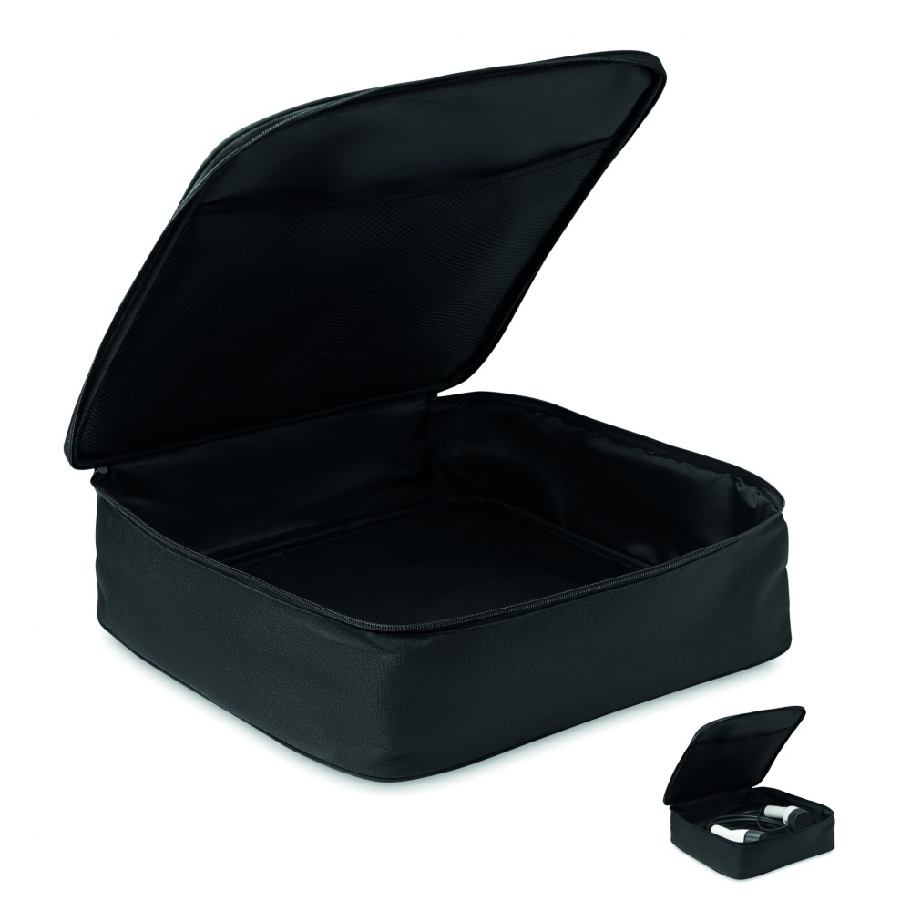 Logo trade advertising products picture of: 600D RPET cable car bag