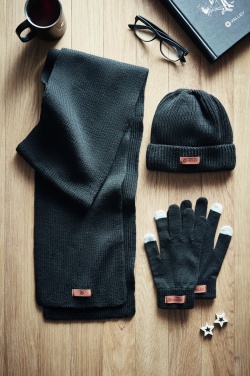 Logo trade advertising products image of: Set of 3 RPET winter pieces