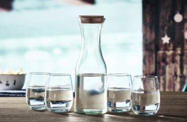 Logotrade promotional item image of: Recycled glass carafe 1L