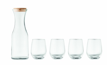 Logotrade promotional product image of: Set of recycled glass drink