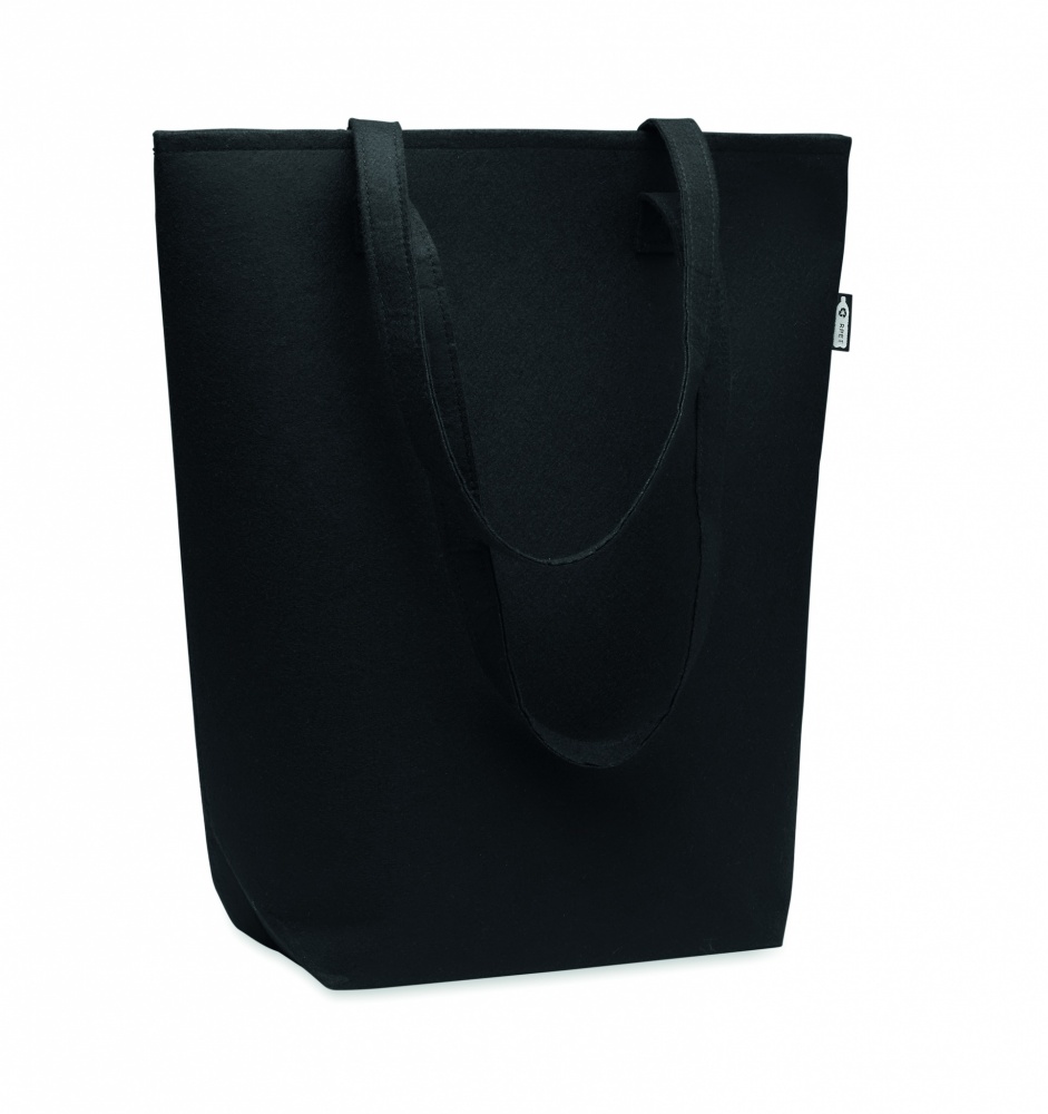 Logo trade advertising products picture of: RPET felt event/shopping bag