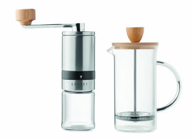 Logo trade promotional giveaways picture of: Coffee set