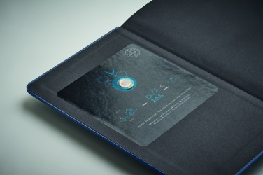 Logo trade advertising products picture of: A5 recycled page notebook