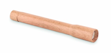 Logotrade corporate gift picture of: Wooden torch with COB light