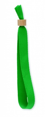 Logo trade promotional items picture of: RPET polyester wristband